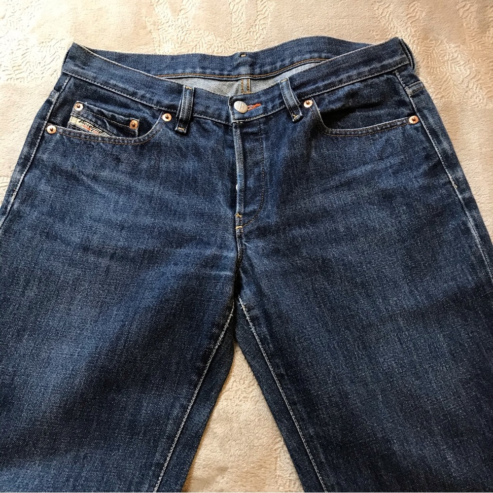 Diesel Industry blue cotton button fly jeans 31 x 28